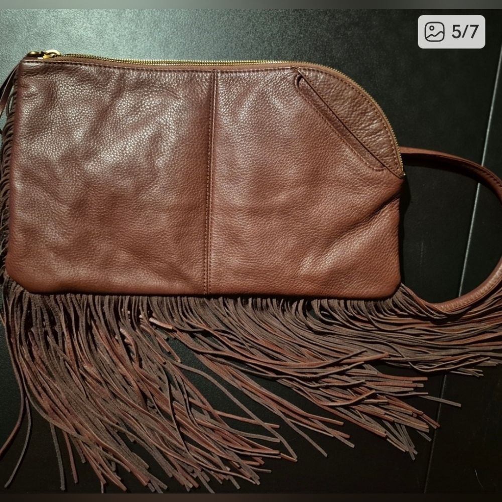 HOBO Stevie Fringed Shoulder Bag - Picture 7 of 11